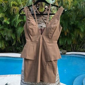 Cocktail Peplum Dress